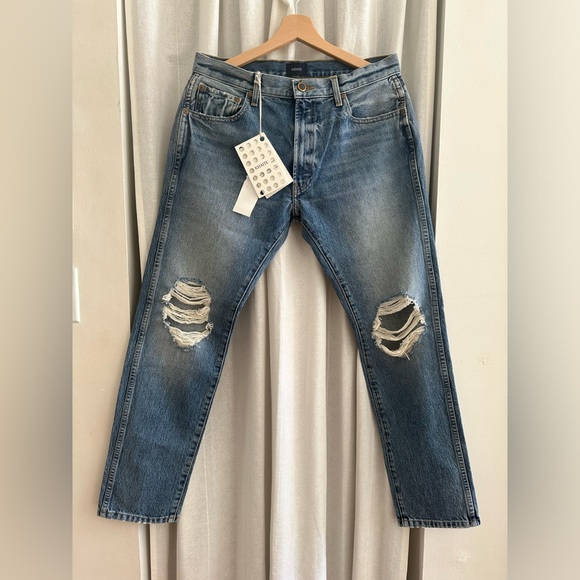 Khaite Kyle Straight Leg Jeans in Portland - Picture 6 of 9